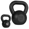 KETTLEBELL OBCIĄŻENIE ŻELIWNE 16kg CZARNY H0039