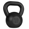 KETTLEBELL OBCIĄŻENIE ŻELIWNE 16kg CZARNY H0039