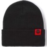 Czapka Ozoshi Hitoshi Cuffed Beanie czarna OWH20CFB002BR