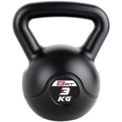 Hantla kompozytowa kettlebell 3 kg odważnik EB FIT 1025766