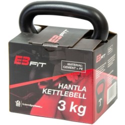 Hantla kompozytowa kettlebell 3 kg odważnik EB FIT 1025766