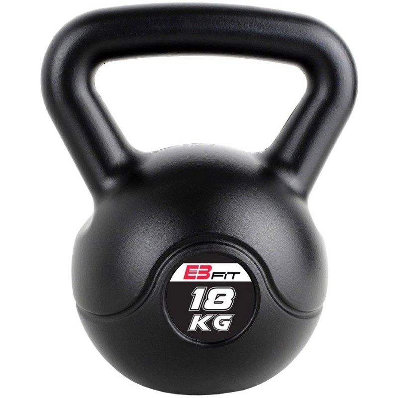 Hantla kompozytowa kettlebell 18 kg odważnik EB FIT 589218