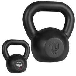 BELTOR KETTLEBELL OBCIĄŻENIE ŻELIWNE 10kg CZARNY H0036