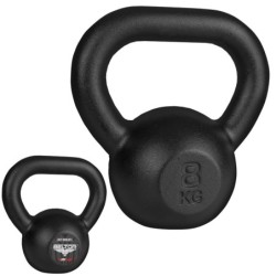 BELTOR KETTLEBELL OBCIĄŻENIE ŻELIWNE  8kg CZARNY H0035