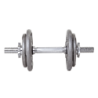 BELTOR HANTLA ŻELIWNA - CAST IRON DUMBBELL SZARA-HAMMERTONE 10kg / 28mm P0134