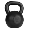 KETTLEBELL OBCIĄŻENIE ŻELIWNE 24kg PLATINUM FITNESS CZARNY P0199