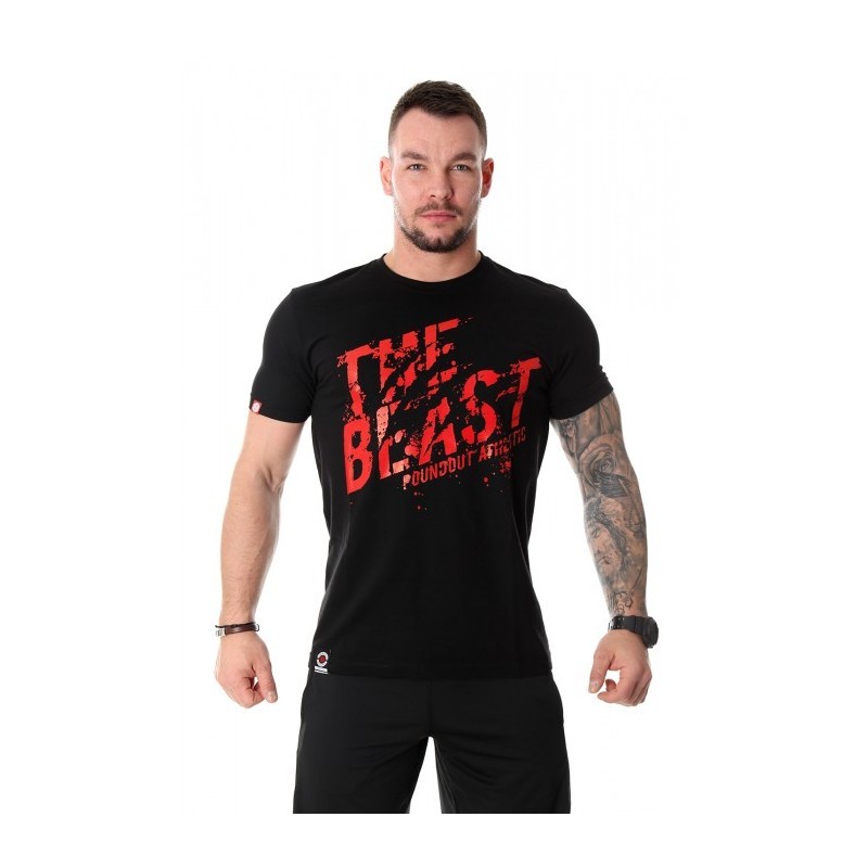 T-shirt BEAST czarny