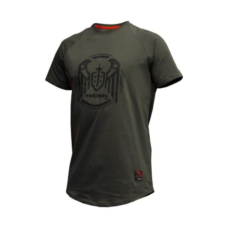 T-SHIRT WINGS ARMY GREEN